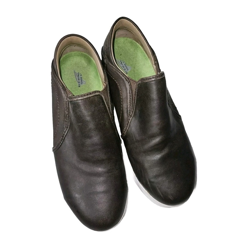 Red Wing Zero-G Lite 6721 Safety Toe Slip-On Leather Shoes Mens 6.5 D Brown
